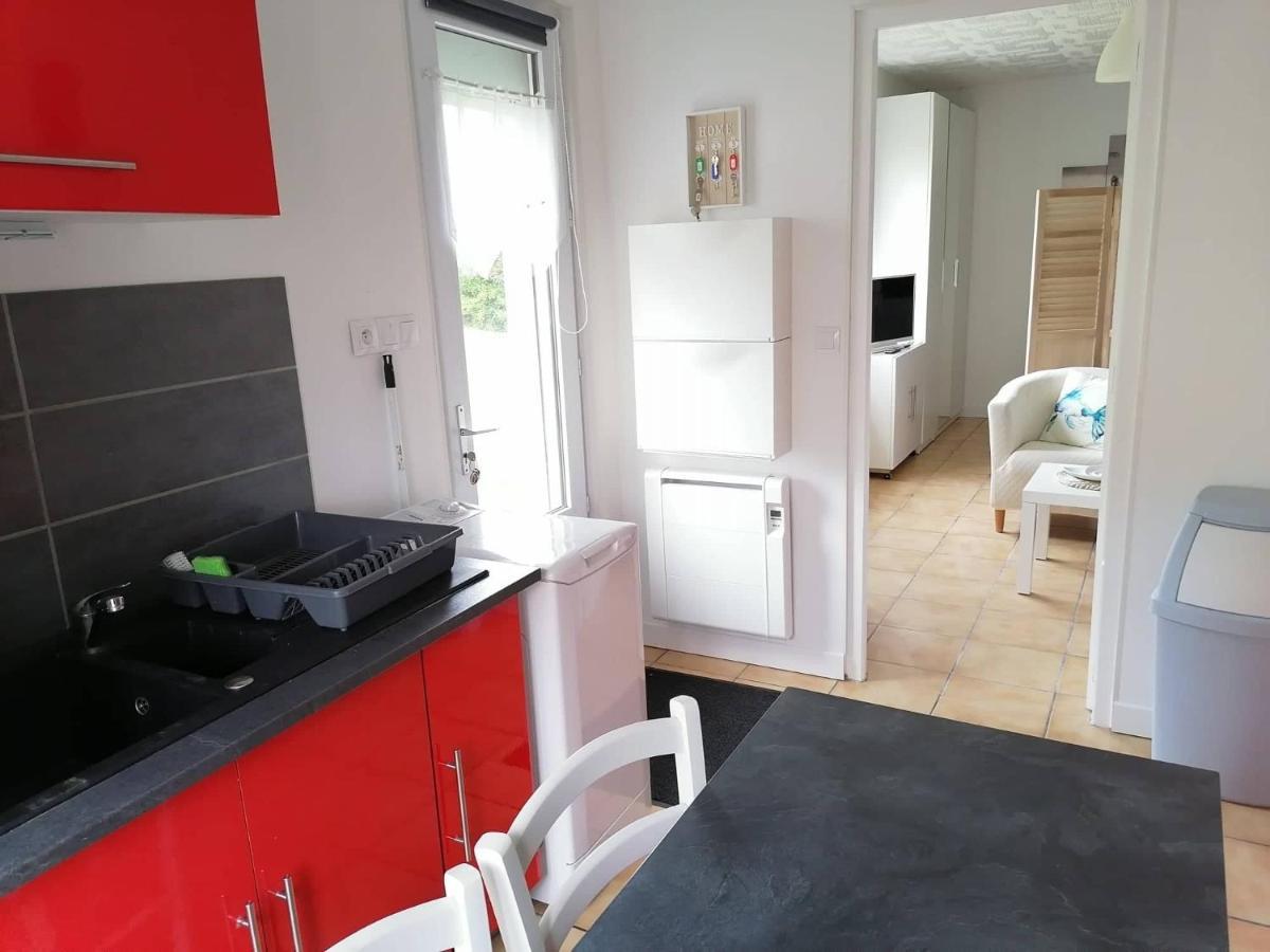 Le Petit Logis De Barneville Plage Wc Exterieur Bagian luar foto